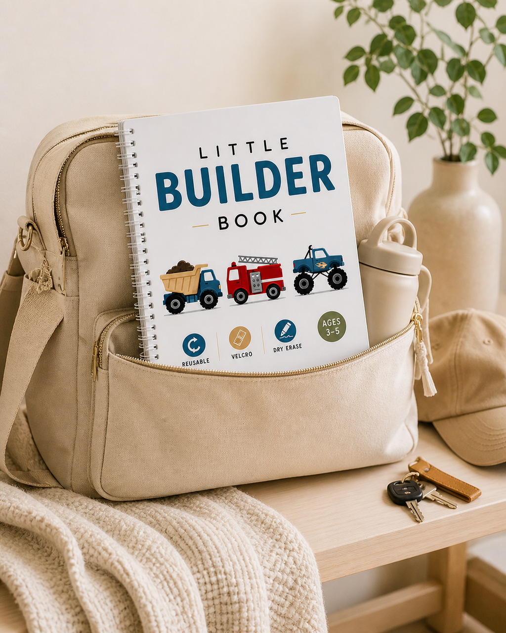 Personalized Little Builder Book