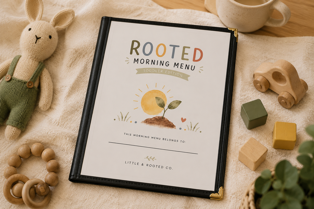 Rooted Morning Menu - Toddler Edition