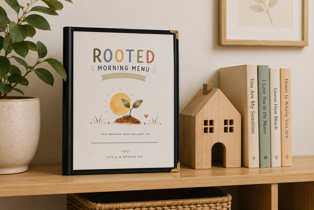 Rooted Morning Menu - Toddler Edition