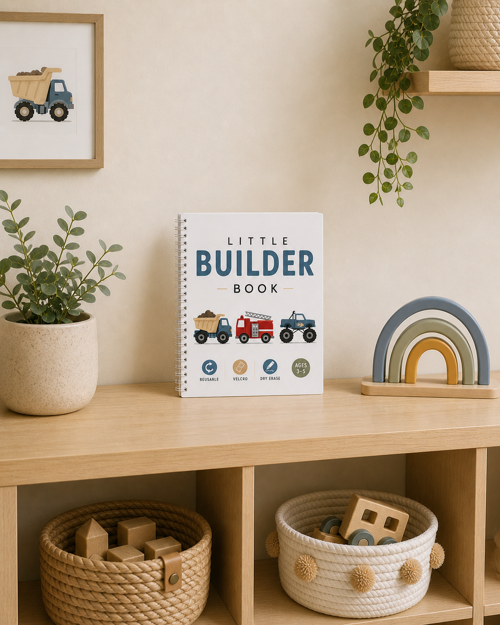 Personalized Little Builder Book